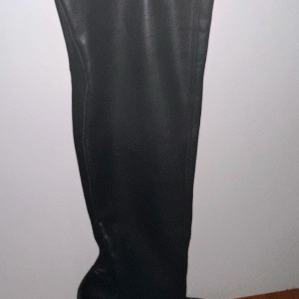 FREE PEOPLE Black Thigh-High Platform Boots - Picture 8 of 8